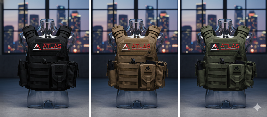 Atlas Tactical Vest - Modular Plate Carrier