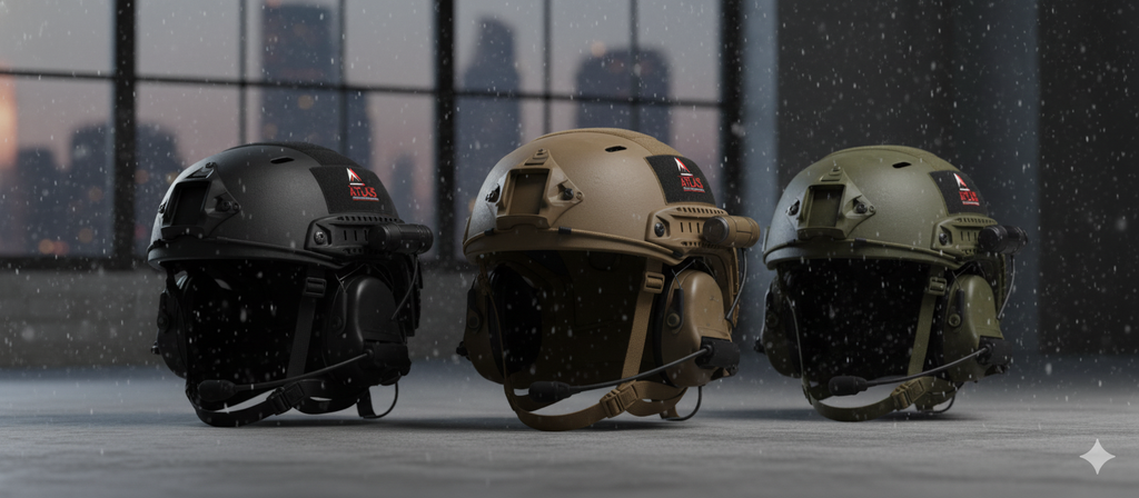 Atlas Tactical Helmet - Ballistic Protection System