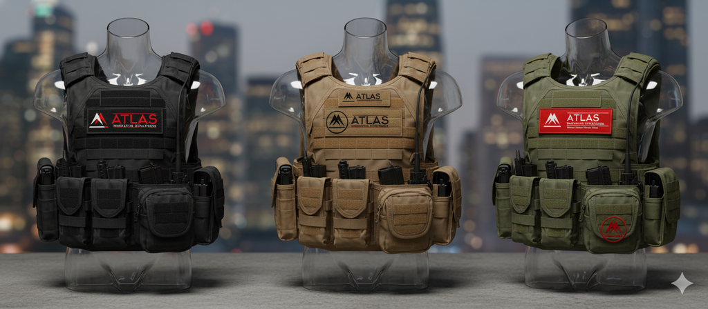 Atlas Tactical Vest - Modular Plate Carrier