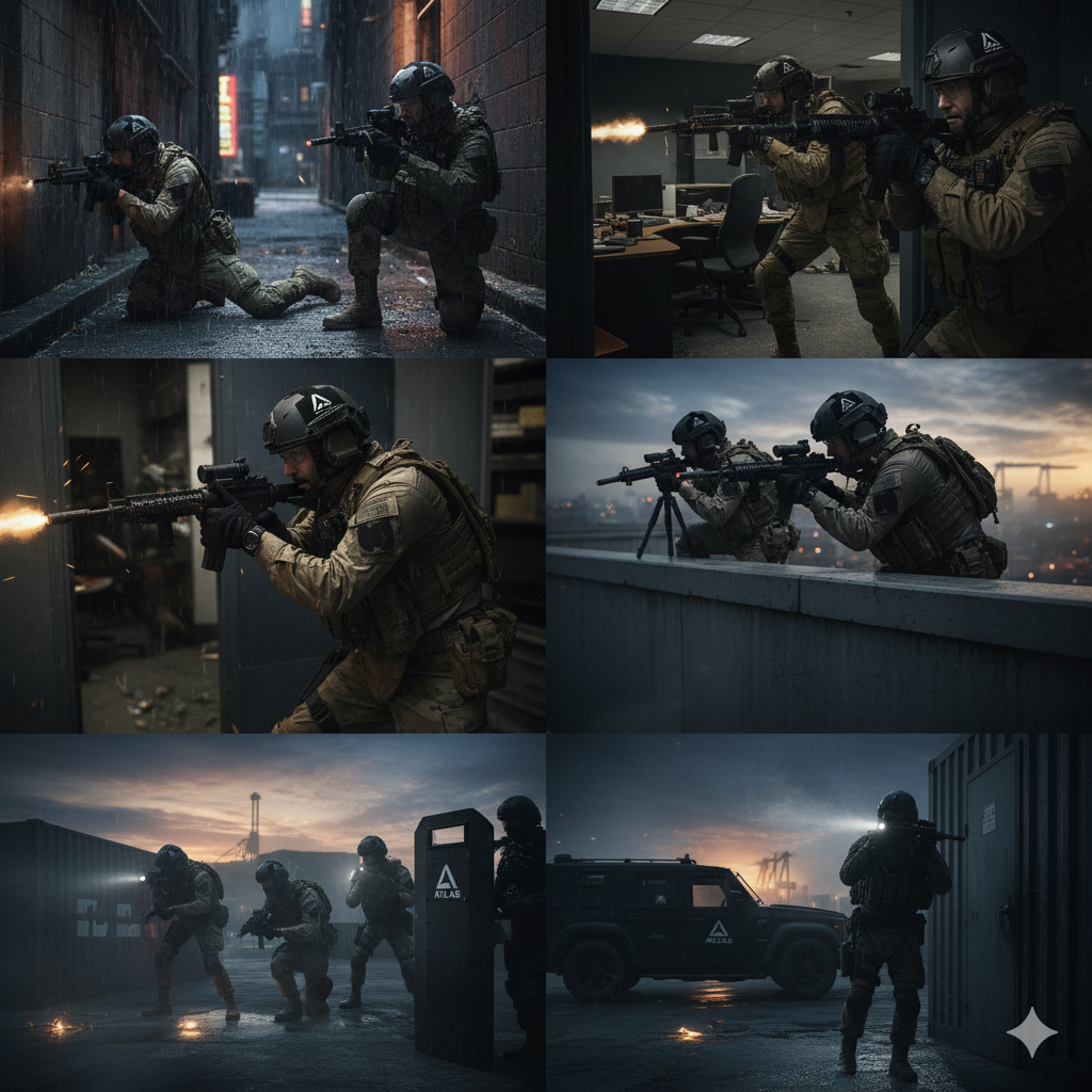 Atlas Tactical Helmet - Ballistic Protection System