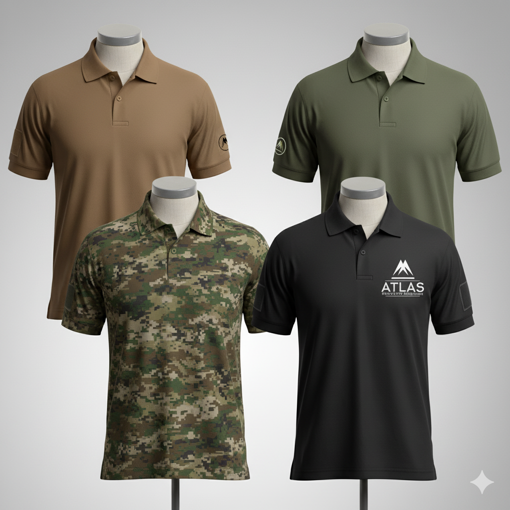 Atlas Tactical Polo - Short Sleeve Performance Shirt
