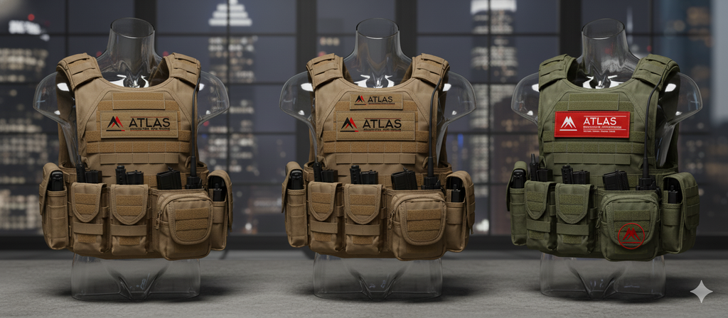 Atlas Tactical Vest - Modular Plate Carrier