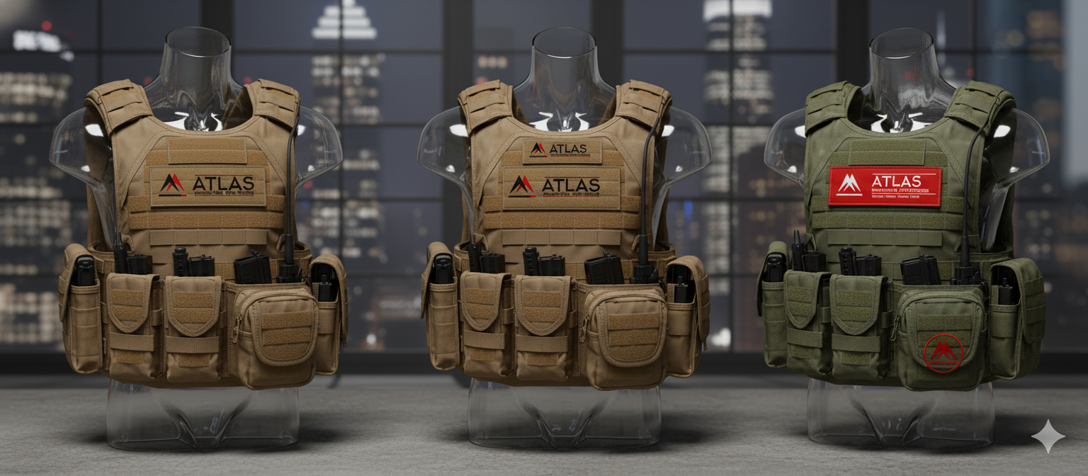 Atlas Tactical Vest - Modular Plate Carrier