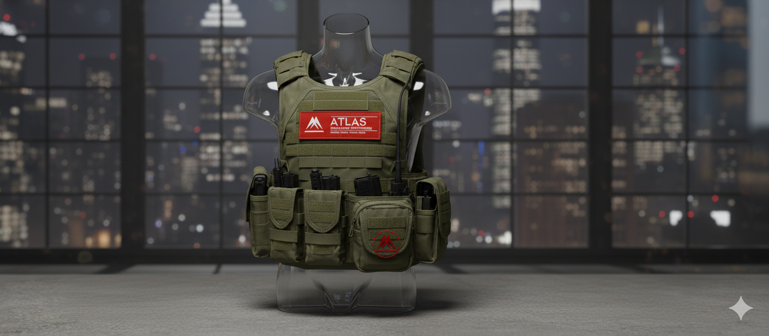 Atlas Tactical Vest - Modular Plate Carrier
