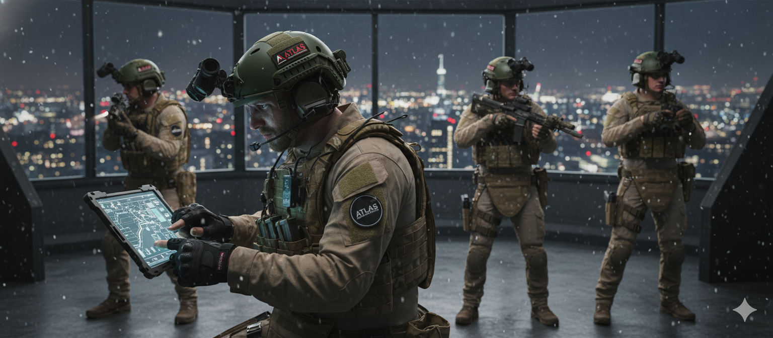 Atlas Tactical Helmet - Ballistic Protection System