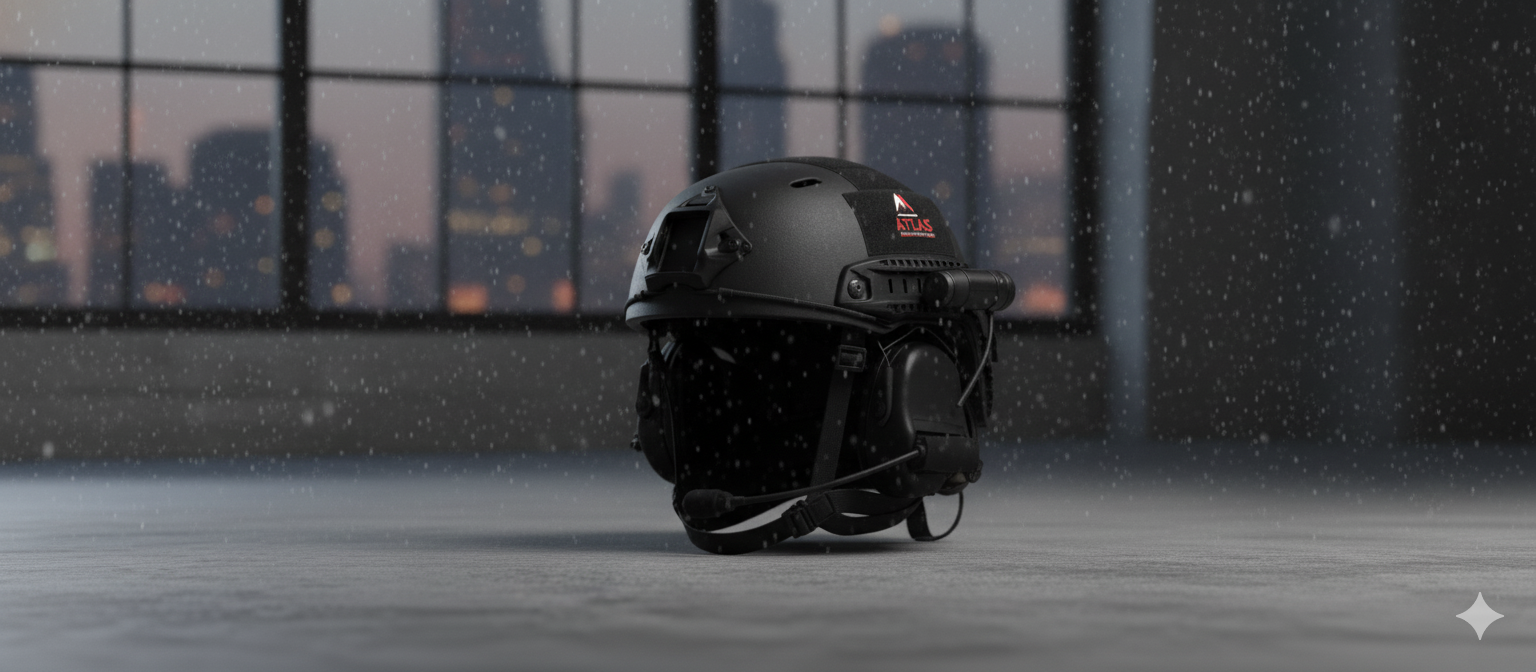 Atlas Tactical Helmet - Ballistic Protection System