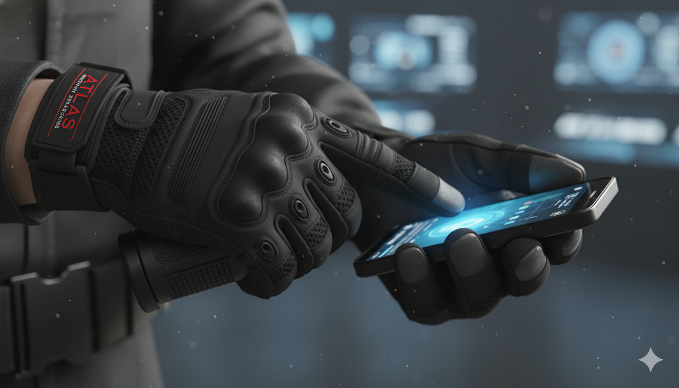 Atlas Tactical Gloves - Full Finger Combat Gloves