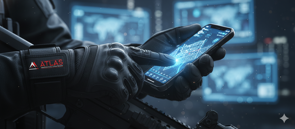 Atlas Tactical Gloves - Full Finger Combat Gloves