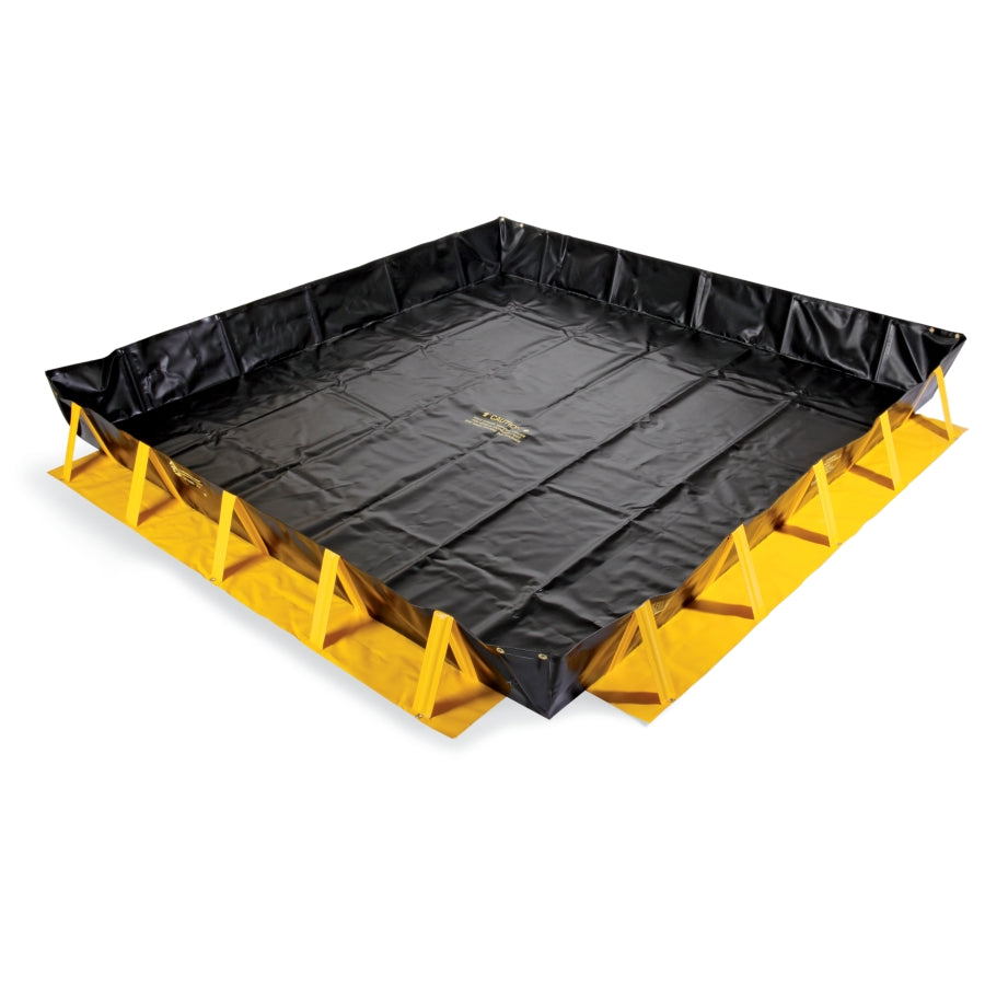 Collapse-A-Tainer® Self-Rising Spill Containment Berm - 10'x10'x1' (748 gal)