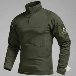 Atlas Combat Shirt - Long Sleeve Tactical Shirt