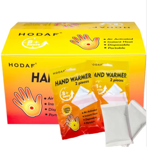 Hand Warmers (40 pairs) - Long Lasting Safe Natural Odorless Air Activated Warmers - Up to 10 Hours of Heat